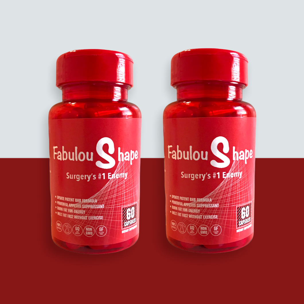 2 Bottle FabulouShape Supplements